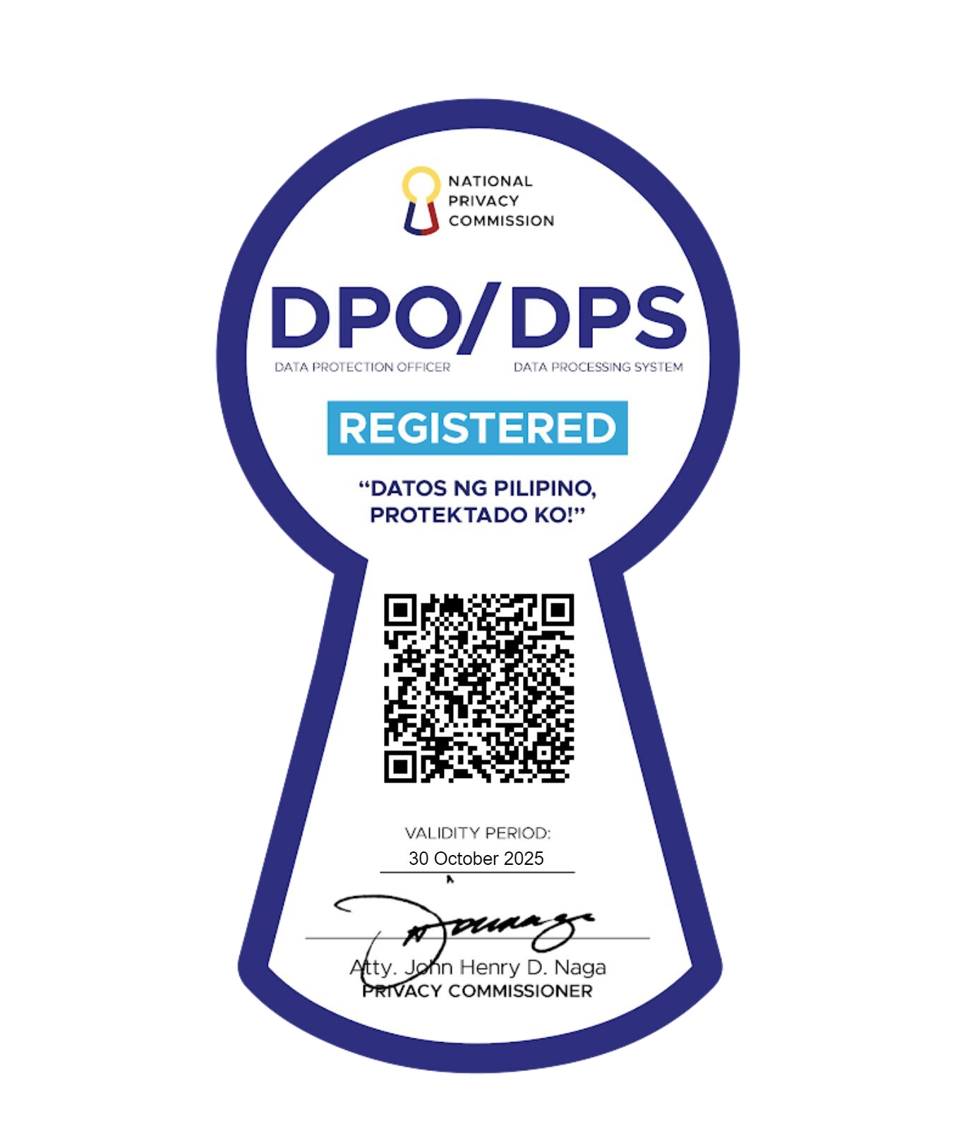 NPC DPO/DPS Registered